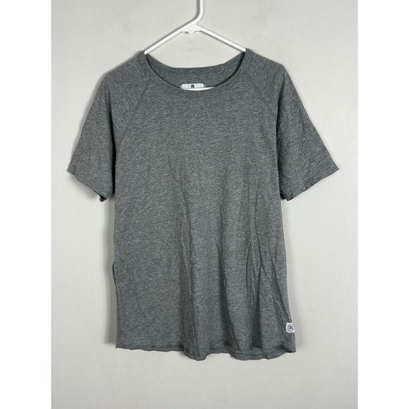 Reigning Champ Other - Reigning Champ Canada Grey Short Sleeve Crew Neck T-Shirt Mens Size Large Tee